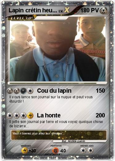 Pokemon Lapin crétin heu...