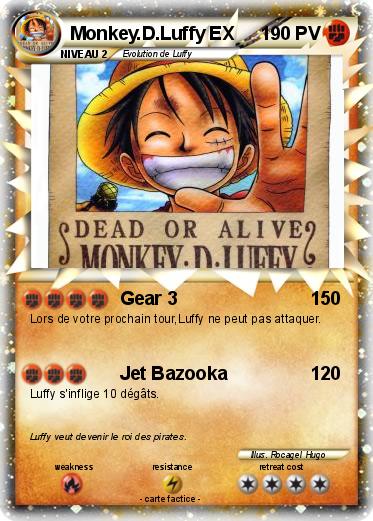 Pokemon Monkey.D.Luffy EX