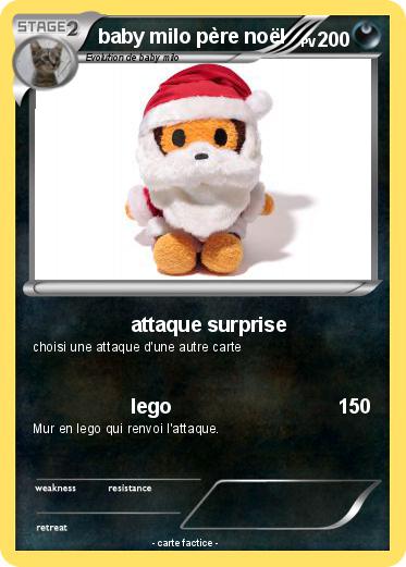Pokemon baby milo père noël
