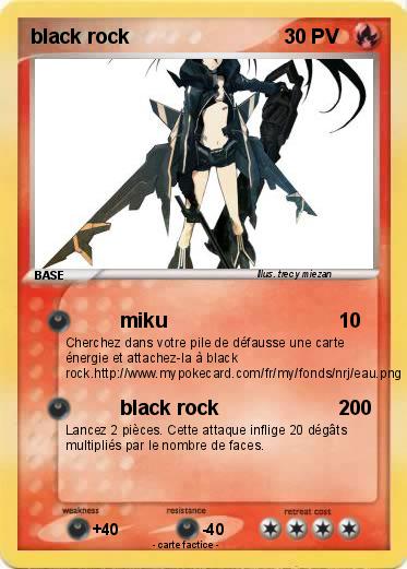 Pokemon black rock