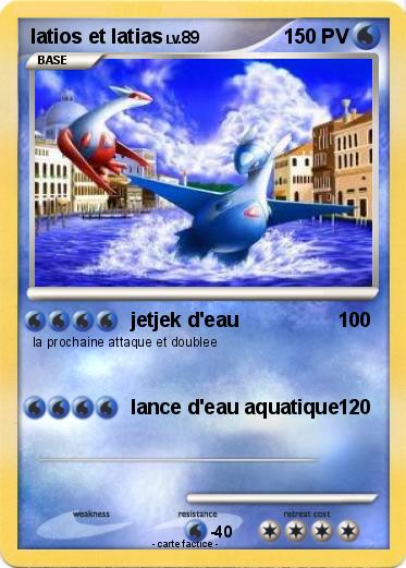 Pokemon latios et latias