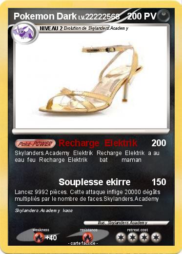 Pokemon Pokemon Dark