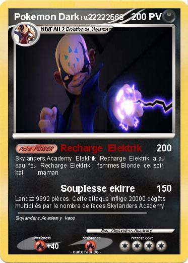 Pokemon Pokemon Dark