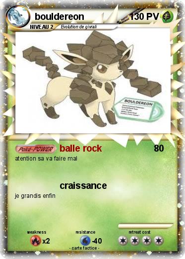 Pokemon bouldereon