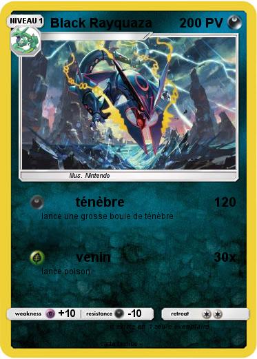 Pokemon Black Rayquaza