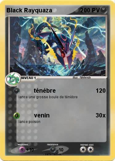 Pokemon Black Rayquaza