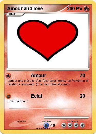 Pokemon Amour and love