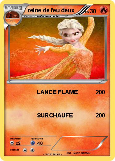 Pokemon reine de feu deux