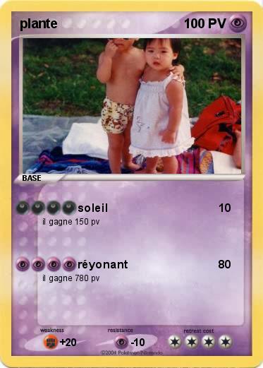 Pokemon plante