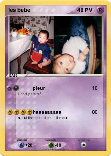 Pokemon les bebe