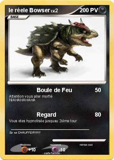 Pokemon le réele Bowser