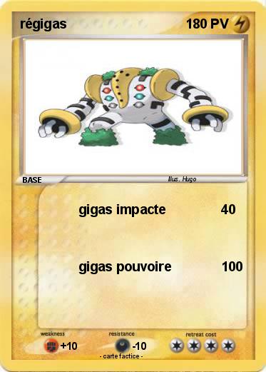 Pokemon régigas