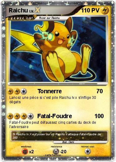 Pokemon Raichu