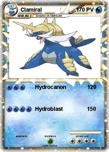 Pokemon Clamiral