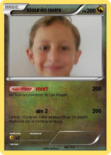 Pokemon kiourèn noire