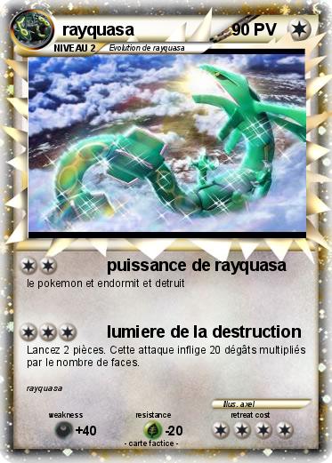 Pokemon rayquasa