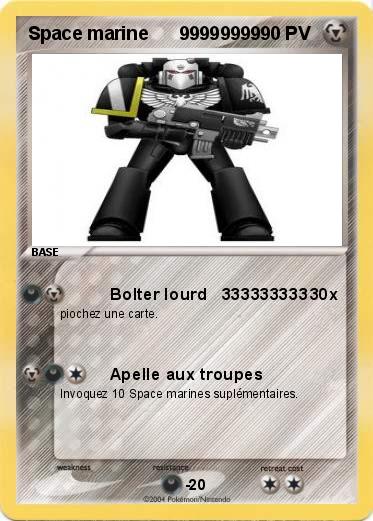 Pokemon Space marine      99999999
