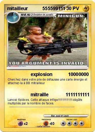 Pokemon mitailleur           555599111                                                                          58967