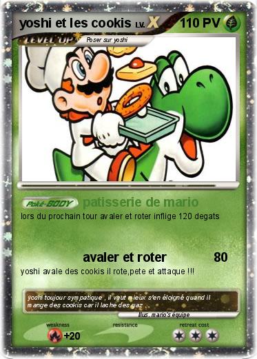 Pokemon yoshi et les cookis