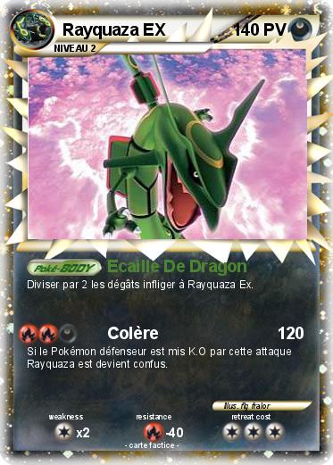 Pokemon Rayquaza EX