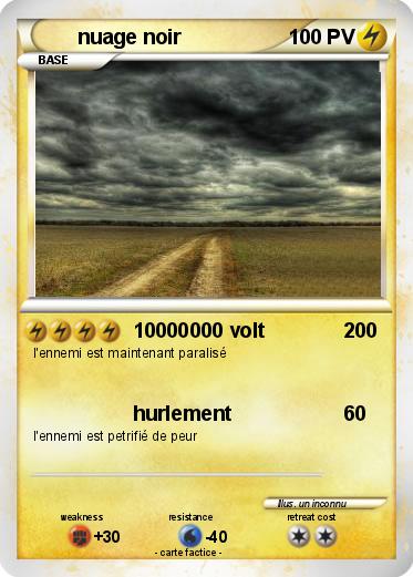 Pokemon nuage noir