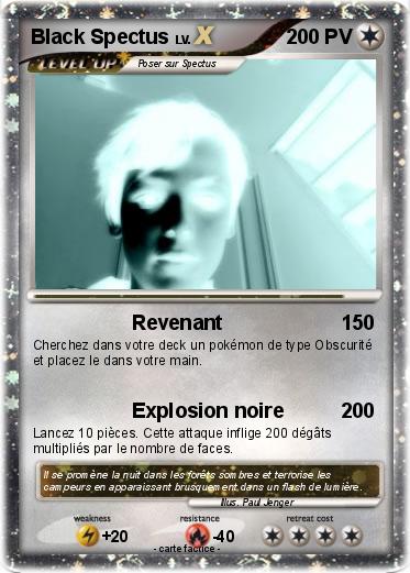 Pokemon Black Spectus