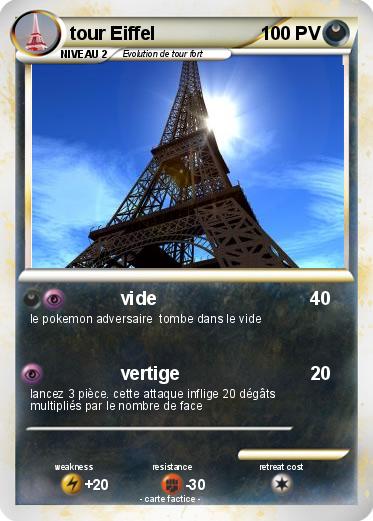 Pokemon tour Eiffel