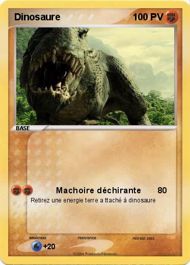 Pokemon Dinosaure