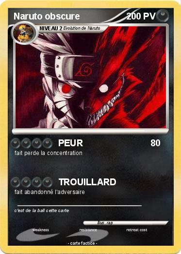 Pokemon Naruto obscure