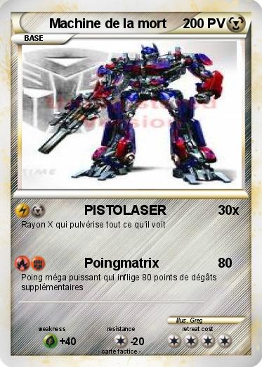 Pokemon Machine de la mort
