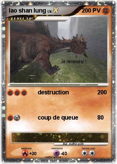 Pokemon lao shan lung