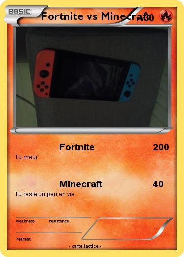 Pokemon Fortnite vs Minecraft