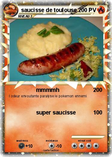 Pokemon saucisse de toulouse