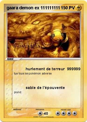 Pokemon gaara demon ex 111111111