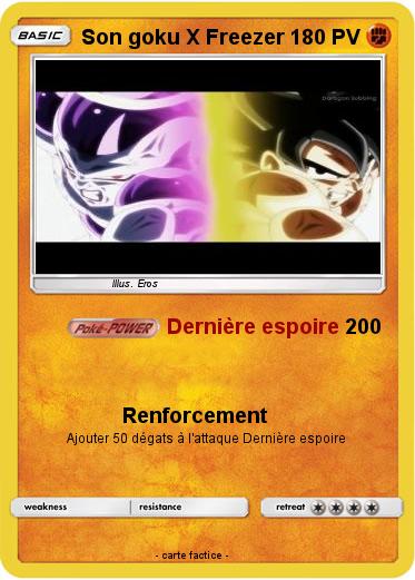Pokemon Son goku X Freezer