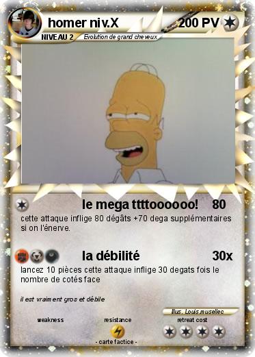 Pokemon homer niv.X