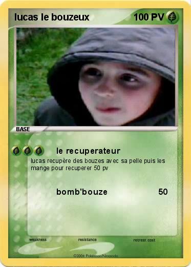 Pokemon lucas le bouzeux