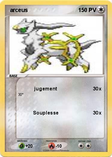 Pokemon  arceus