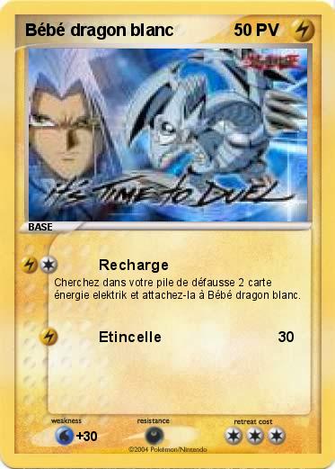 Pokemon Bébé dragon blanc