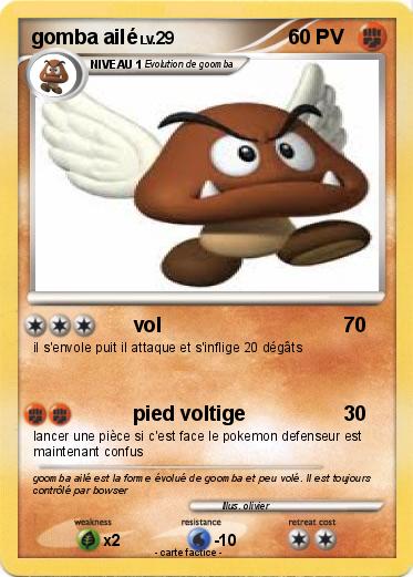 Pokemon gomba ailé