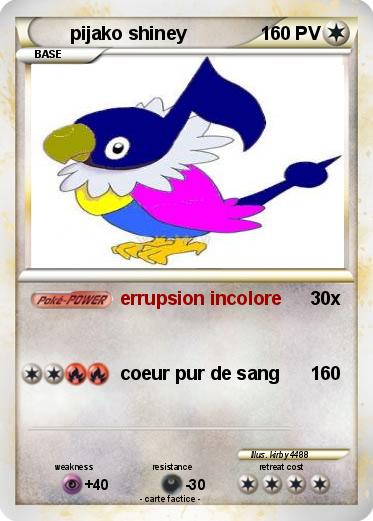 Pokemon pijako shiney