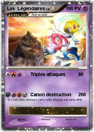 Pokemon Les  Légendaires