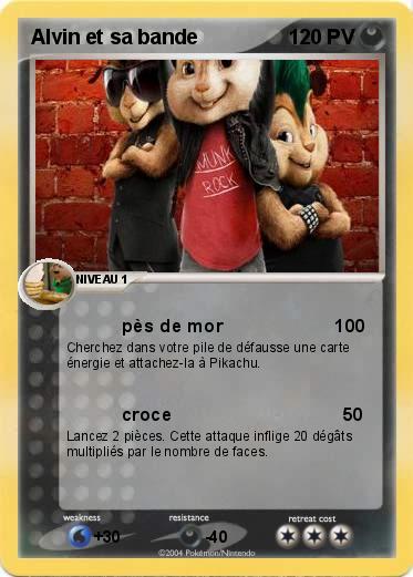 Pokemon Alvin et sa bande