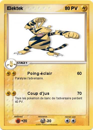 Pokemon Elektek