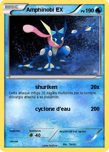 Pokemon Amphinobi EX