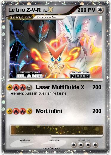 Pokemon Le trio Z-V-R