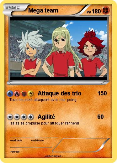 Pokemon Mega team
