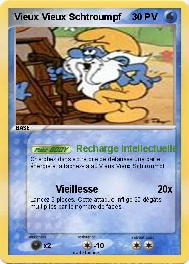 Pokemon Vieux Vieux Schtroumpf