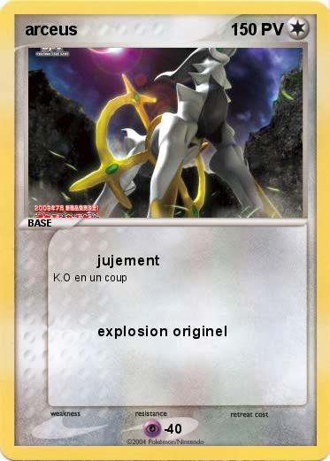 Pokemon arceus