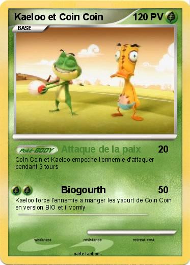 Pokemon Kaeloo et Coin Coin